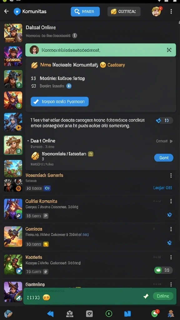 a7777 - Interaksi sosial yang menyenangkan dalam mode multiplayer.