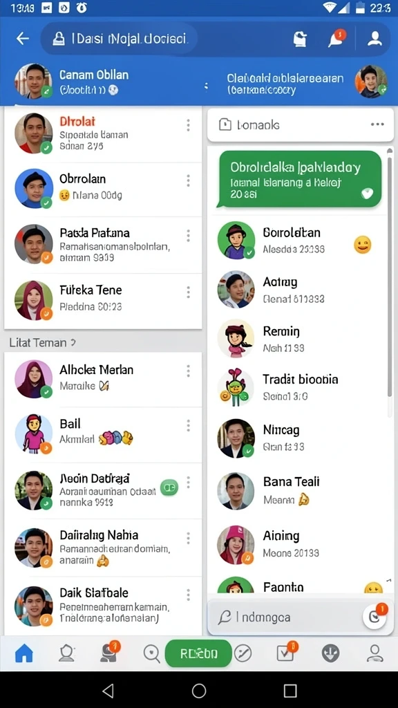 cina365 - Screenshot yang menunjukkan fitur-fitur baru yang ditambahkan.