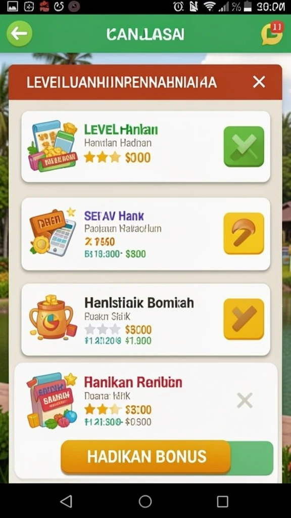 rr999 - Tampilan utama game dengan karakter ikonik.