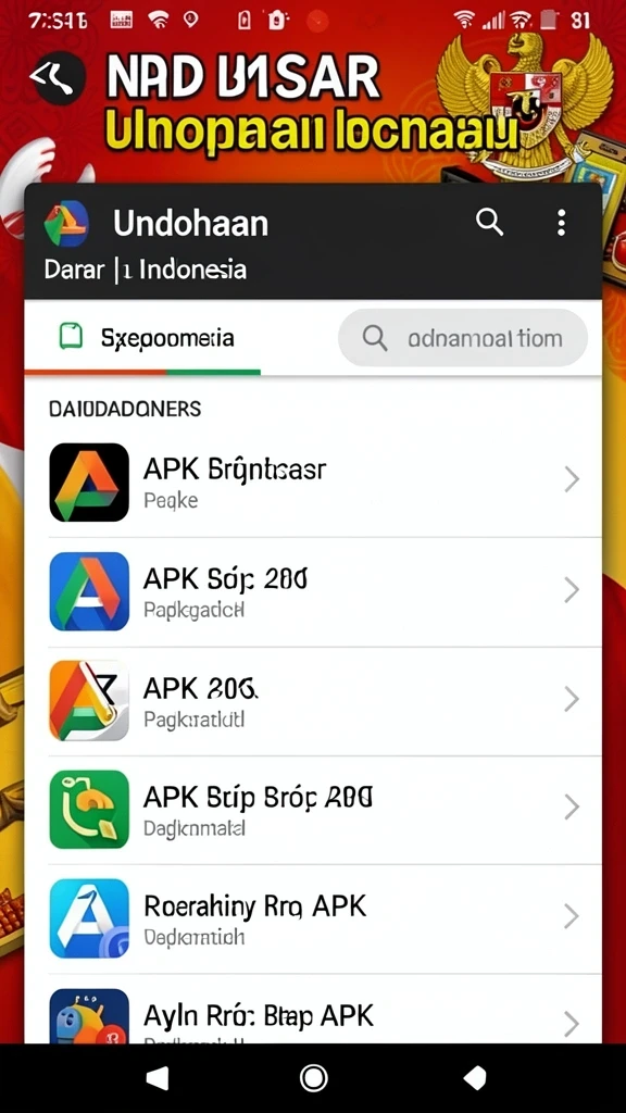 tya777 - Tampilan antarmuka yang sederhana dan intuitif.